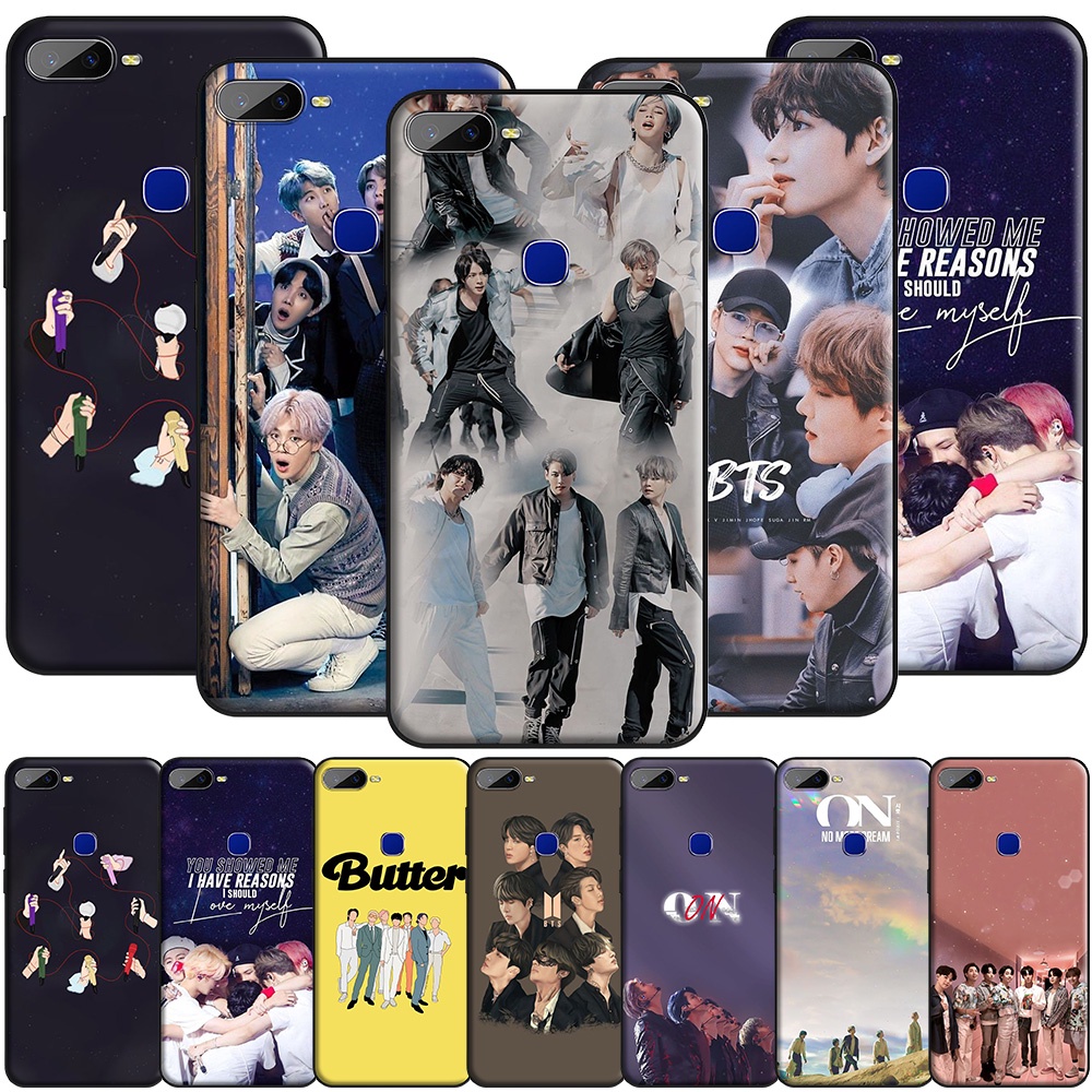Ốp Điện Thoại Silicone TPU Mềm In Hình BTS Cho OPPO F11 / F11 Pro / A9 / A9 2020 / A1K / A39 / A57