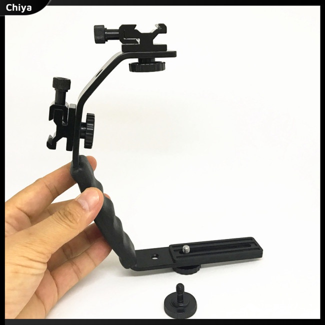 Giá Đỡ Đèn Flash Máy Ảnh Chữ L Chuyên Dụng Cho Flash DSLR