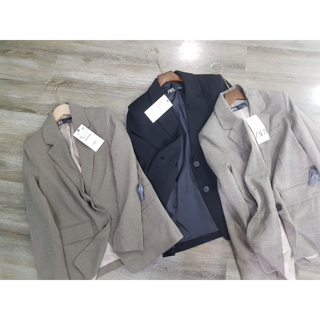 Áo khoác blazer 03 màu mẫu mới - hàng Thu Đông 2021