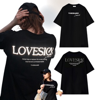 Áo thun unisex the babe lovesick basic tee form rộng tay lỡ dành cho nam nữ