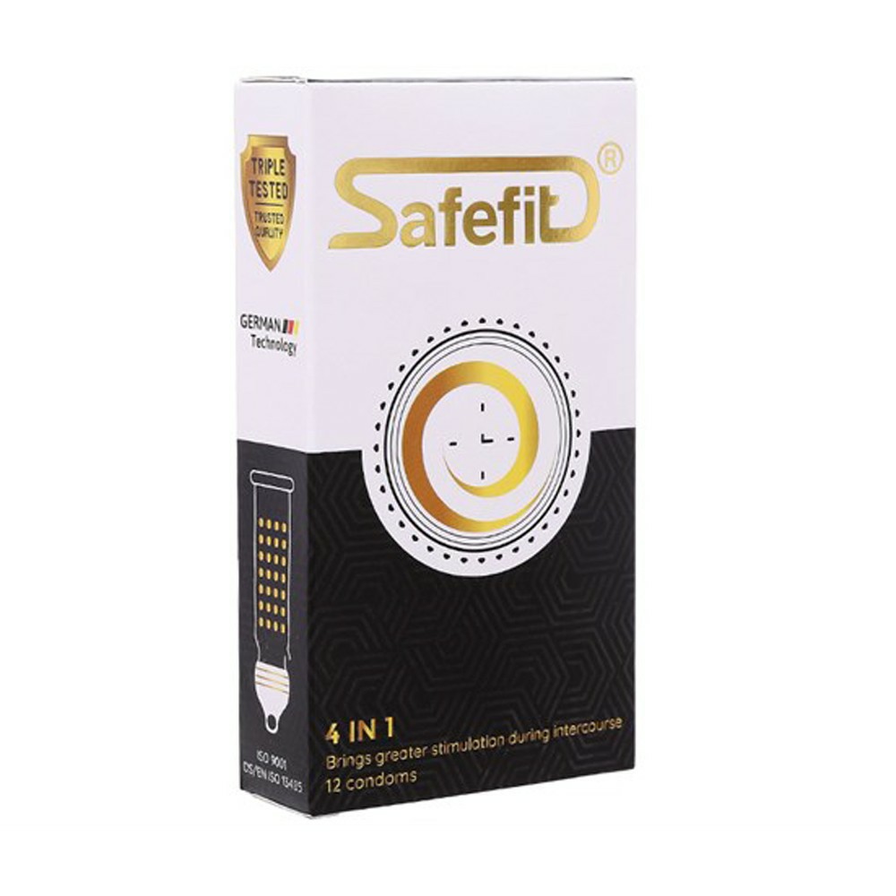 [ COMBO SIÊU RẺ  ] - Combo 3 hộp bao cao su Safefit 4in1, Prolong, Ultrathin, siêu mỏng, kéo dài, ôm khít - 36 cái