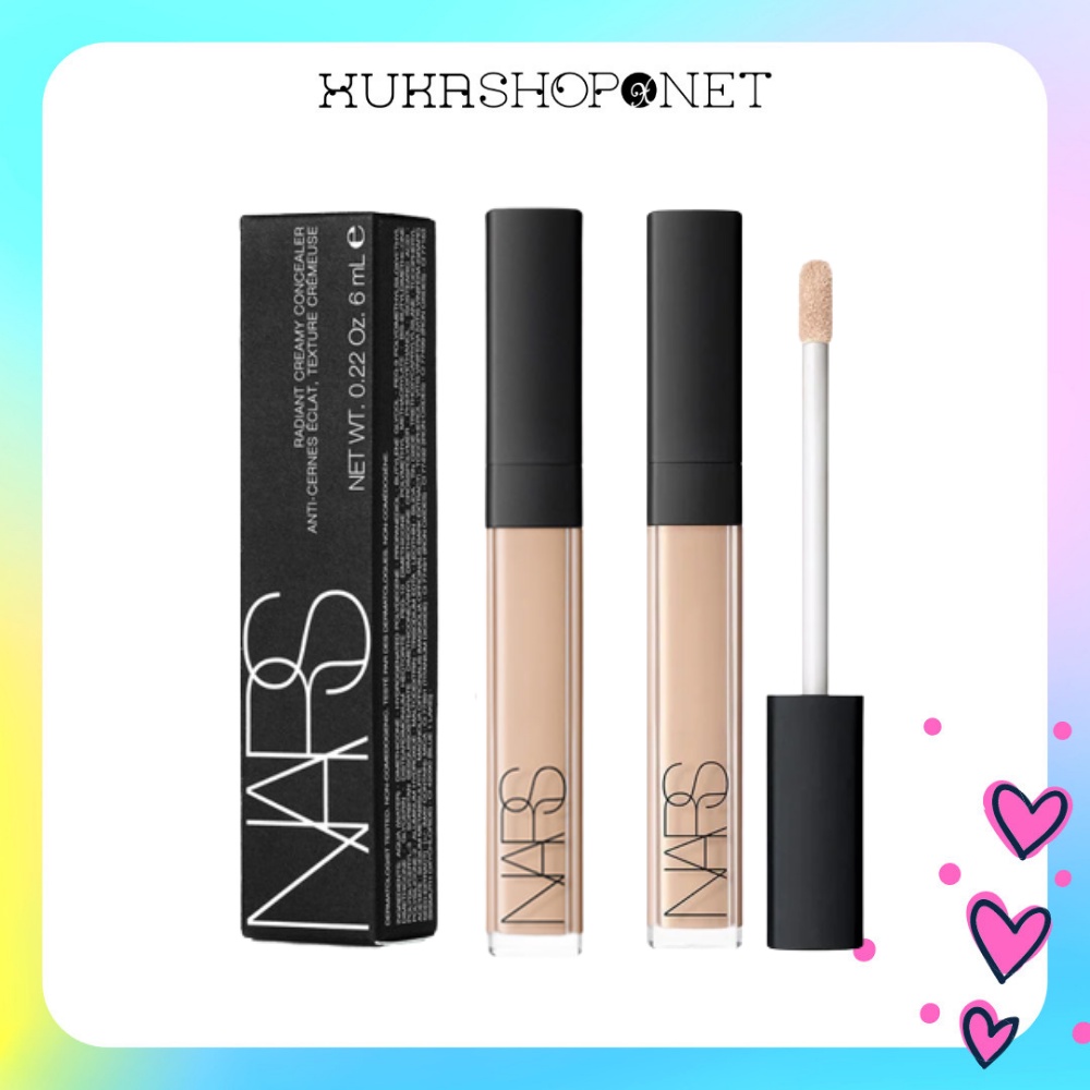 [Chính hãng] Kem che khuyết điểm NARS Radiant Creamy Concealer trang điểm tự nhiên (6ml)