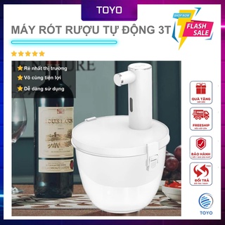 Bình rót rượu tự động 3T TOYO, máy rót rượu thông minh cảm biến bơm nổi cảm ứng cảm biến