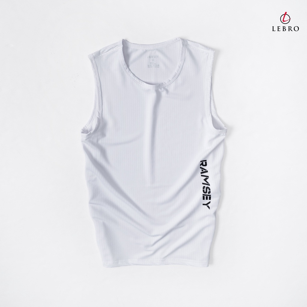 Áo ba lỗ tank top nam LEBRO chất vải thoáng mát co giãn phù hợp tập gym chơi thể thao RTT-101