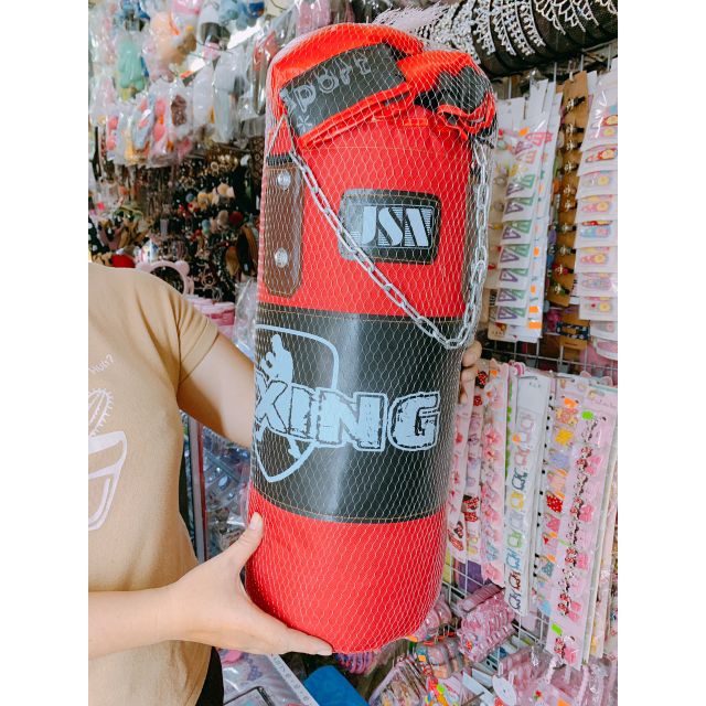 Đồ chơi boxing kèm 2 bao tay đấm bóc cao 60cm