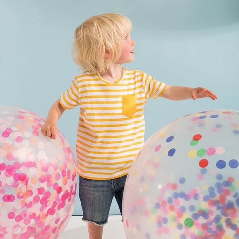 Bóng cao su helium giấy bạc hoa giấy 36 inch dùng trang trí sinh nhật/ đám cưới