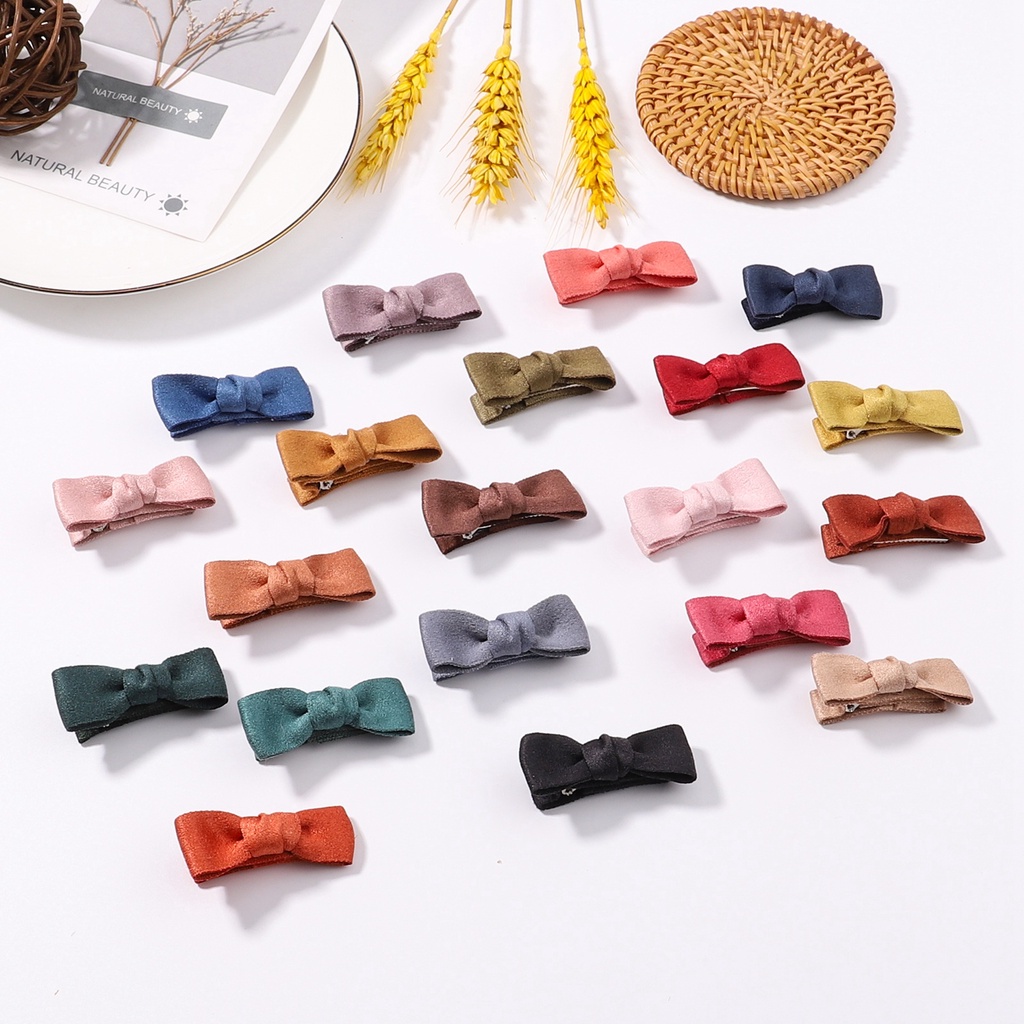 Set 2 kẹp tóc KIDSBOWS kiểu nơ dễ thương cho bé gái