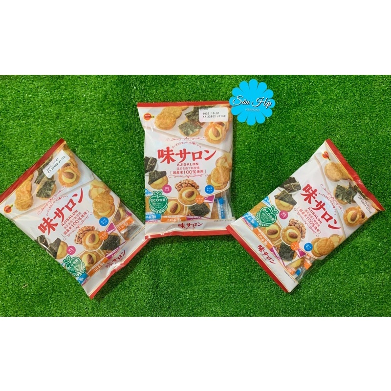 Bánh Gạo Bourbon Phô Mai Hạnh Nhân Rong Biển 63g