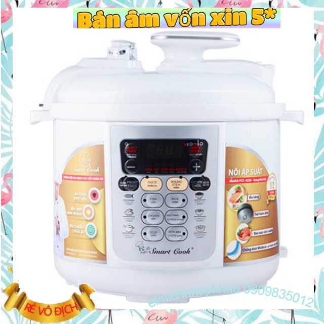 4020239 Nồi áp suất Smartcook 5L PCS-0239