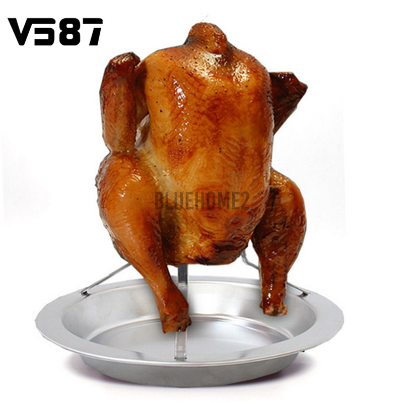 Vỉ Nướng Gà Bằng Thép Không Gỉ 14cm X 16cm / 5.5 "X 6.3"