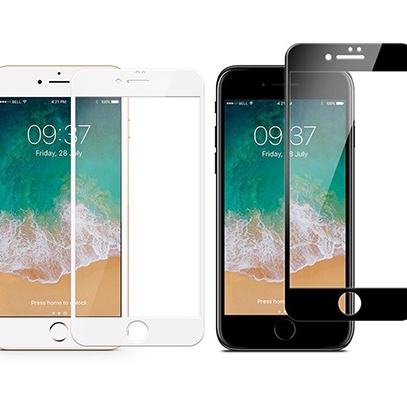 Cường lực full màn Iphone 7/ 7p/ 8/ 8p, kèm hộp và khăn lau