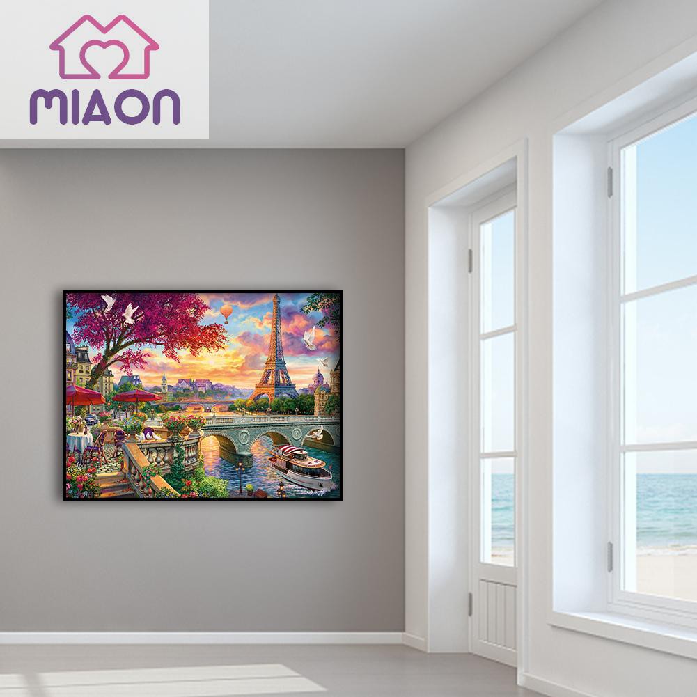 Bộ Tranh Đính Đá 5d Tự Làm Hình Tháp Eiffel | BigBuy360 - bigbuy360.vn