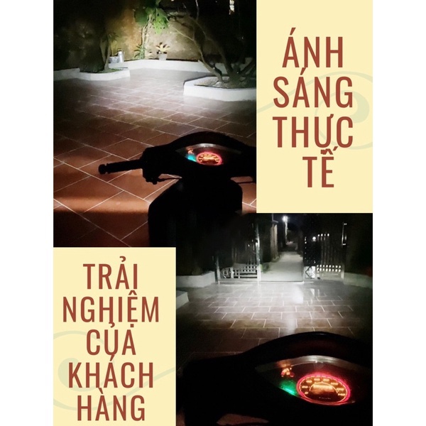 Đèn pha Led Ô tô, Xe máy C6 Headlight mẫu 2022 cải tiến siêu sáng công suất 36W. Bảo hành 06 tháng
