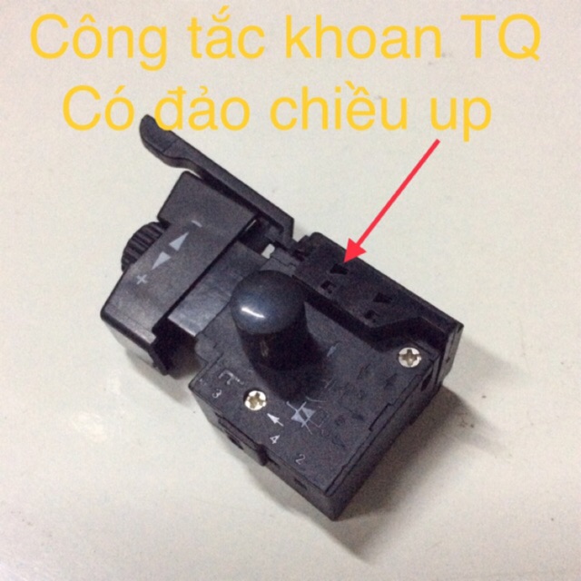 CÔNG TẮC KHOAN 13mm CÓ ĐẢO CHIỀU ÚP ( THÔNG DỤNG)