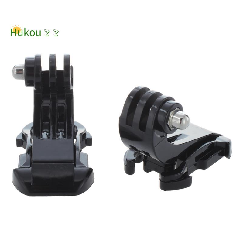2x Black Vertical Surface J-Hook Buckle Mount for GoPro HD Hero 1 2 3
