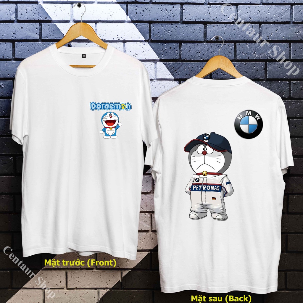 Áo Thun Doraemon Mèo máy Doremon 2 mặt trẻ em đẹp cực chất ngắn tay cute dễ thương K24DRM007