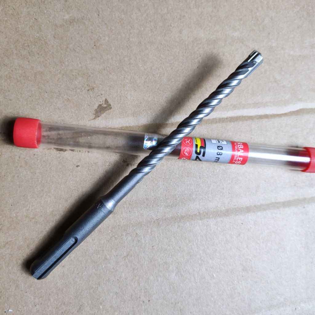 Combo 6 Mũi khoan bê tông 4 me 6-12mm, hàng cao cấp ARBALEST, dùng cho máy khoan bê tông phổ thông