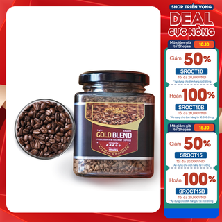 Cà Phê Hoà Tan Nguyên chất AnTháiCafé GOLD BLEND - Công Nghệ Sấy Lạnh