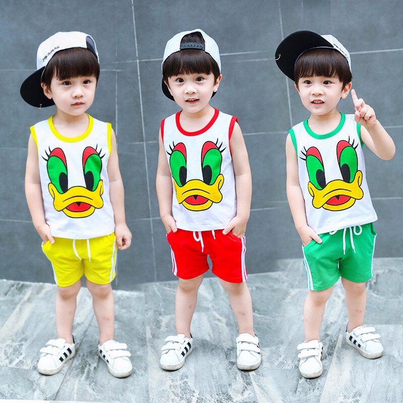 COMBO 3 BỘ VỊT BÉ TRAI SIZE 9-19KG