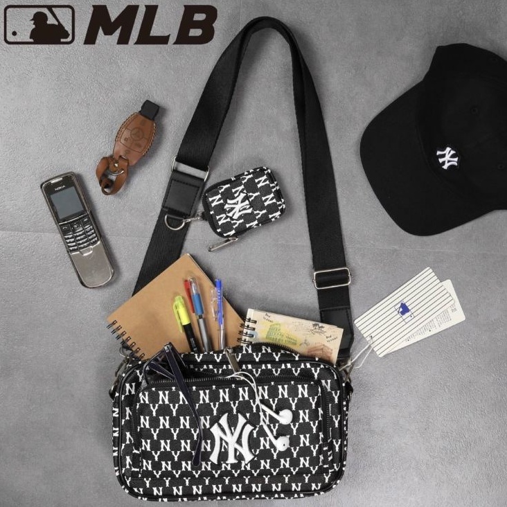 Túi Đeo Chéo MLB MONOGRAMJACQUARD ( CAM KẾT XUẤT XỊN 100% hottrend 2023