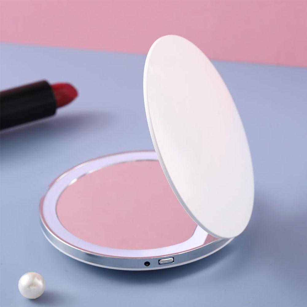 NIUYOU Gương Trang Điểm NIUYOU Gập Lại Được Gắn Đèn LED Có Cổng Sạc USB