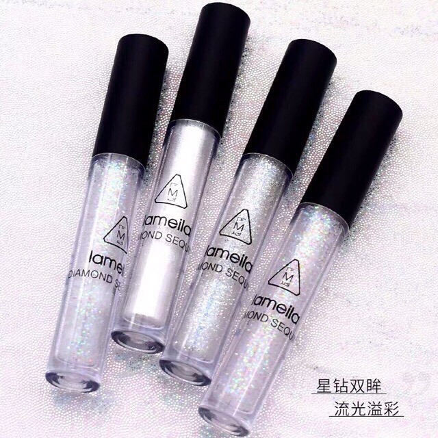 Nhũ mắt kim tuyến dạng lỏng lấp lánh Lameila