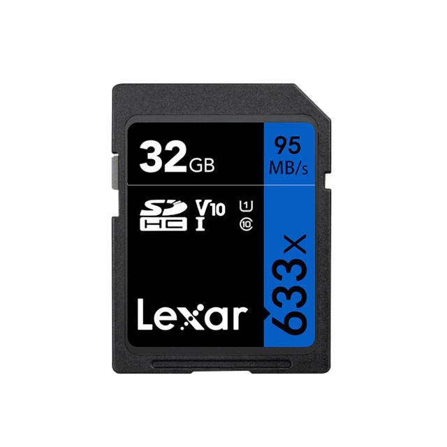 Thẻ nhớ SDXC Lexar Professional 32GB / 64GB / 128GB 633x UHS-I U3 4K V30 95MB/s (Xanh)