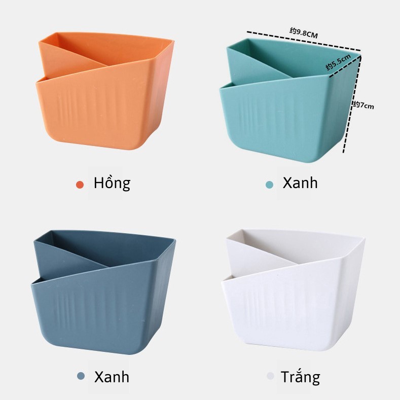 Giá treo điện thoại/ Kệ dán tường để đồ có lỗ cắm đa năng OG1 Oron