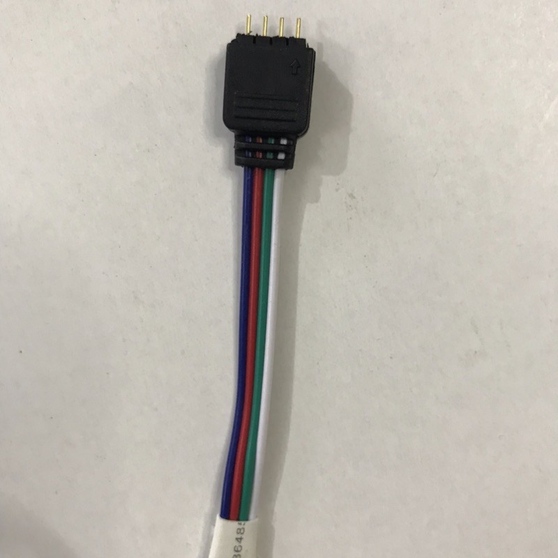 Cuộn led dan 5m 7 màu kèm remote và nguồn nhựa 5a,RGB