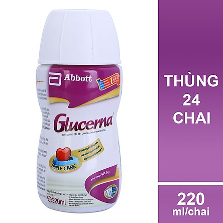  Thùng sữa nước Abbott Glucerna 220ml