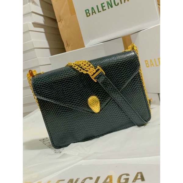 Túi xách ví BALENCIAGAa RẮN sz20 Fullbox, bọc seal,  Có logo mã cod