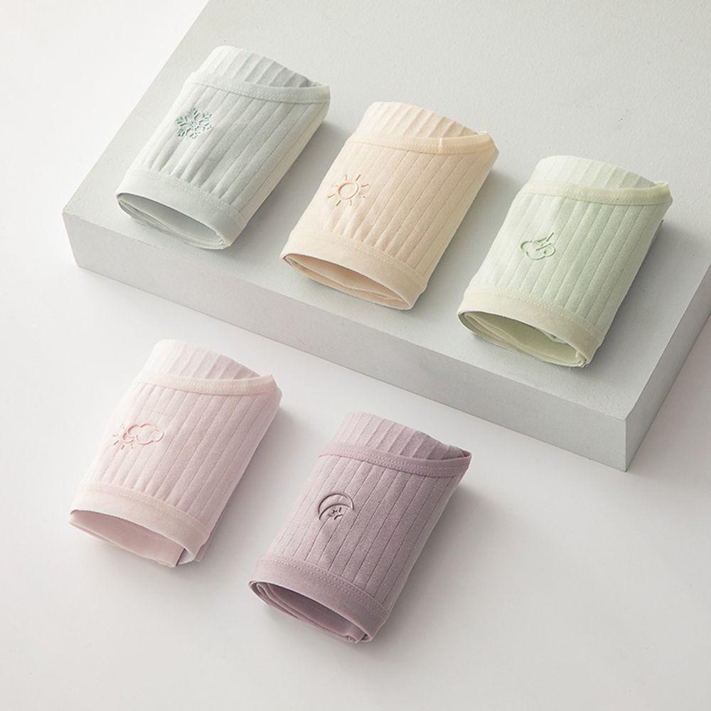 Quần Lót Cotton Lưng Vừa Không Đường May Thoáng Khí