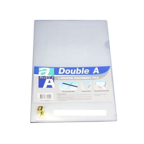 BÌA LÁ NHỰA A4 DOUBLE A - XẤP 12 BÌA