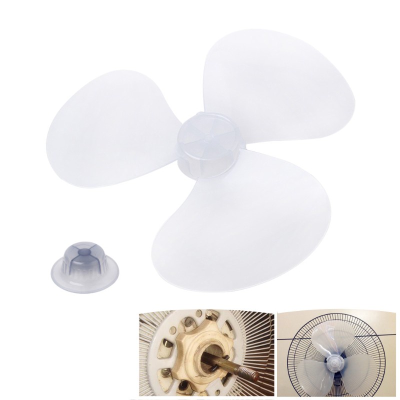 cc Big Wind Plastic Fan Blade 3 Leaves For Midea And Other 16inch 400mm Fans