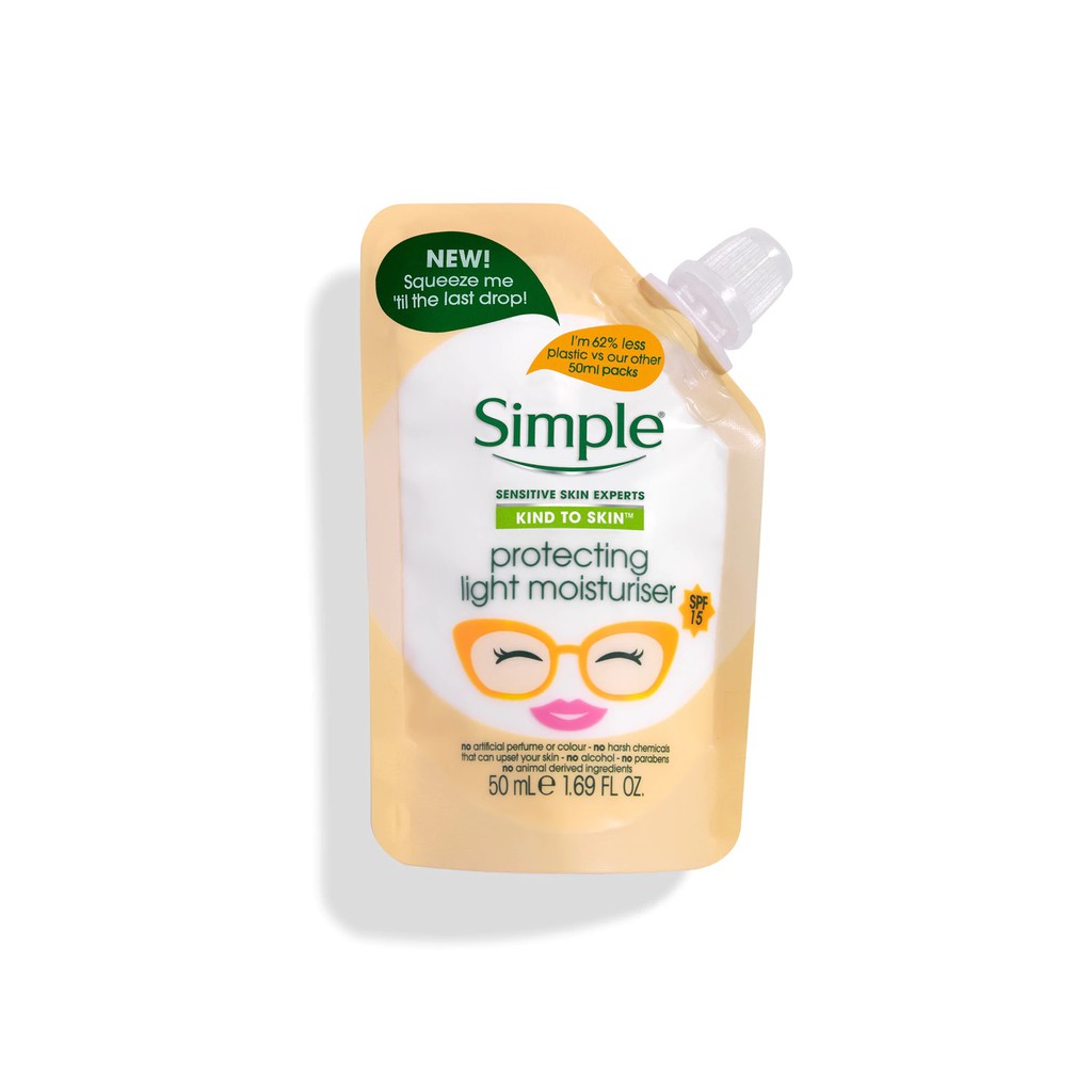 [TOP 1 SHOPEE] Kem dưỡng ẩm Simple Kind To Skin Hydrating Light Moisturiser (Bill Anh)