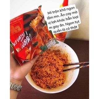 Mì trộn khô Hải sản nghêu Thái Lan (1 lốc có 10 gói)