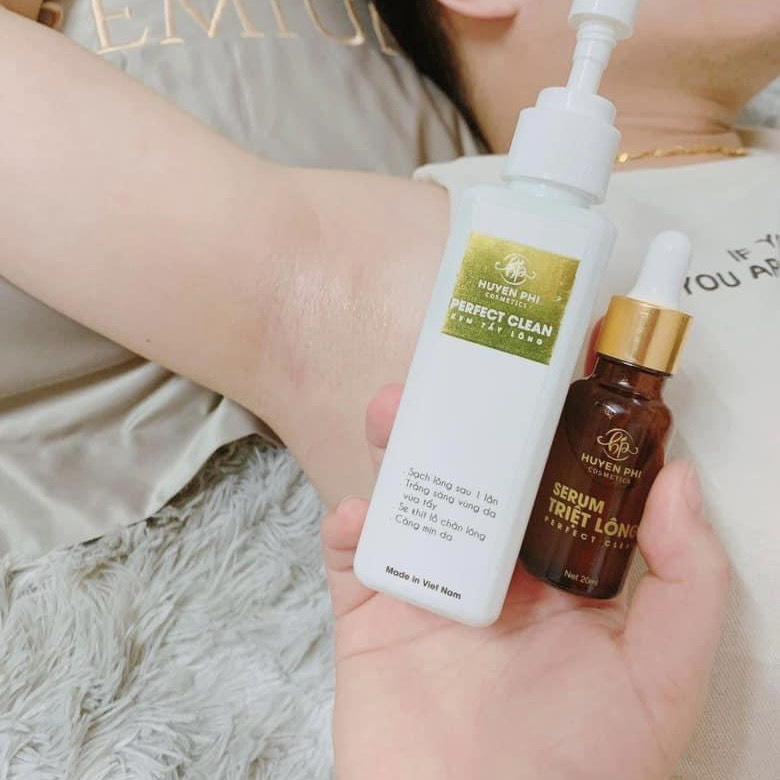 Kem Tẩy Lông Huyền Phi Chính Hãng Tặng Kèm Serum Triệt Lông