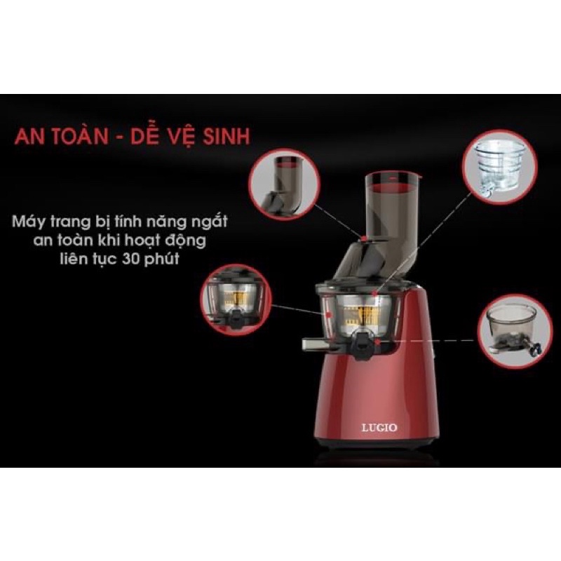 Máy ép chậm Lugio LG-588SF