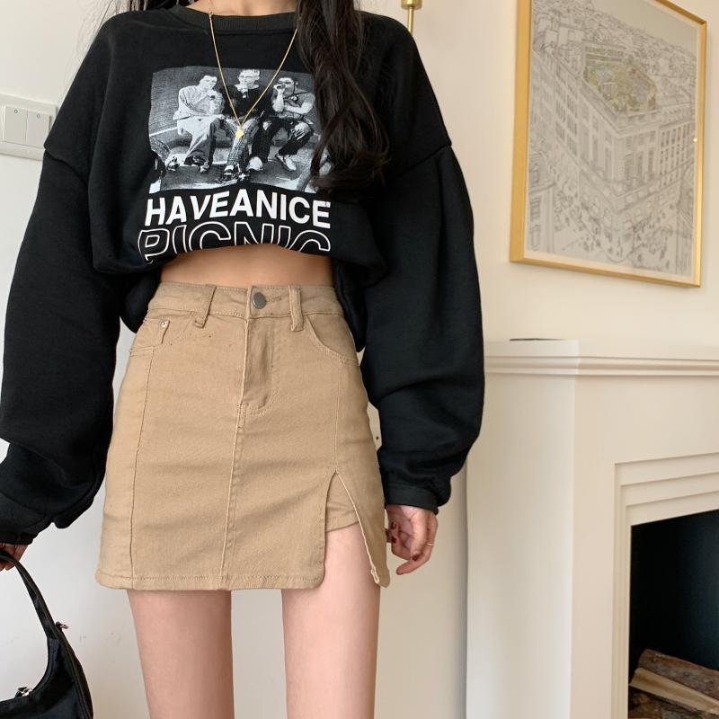 Quần Short Jeans Giả Váy Thời Trang Hè 2021 Cho Nữ | BigBuy360 - bigbuy360.vn