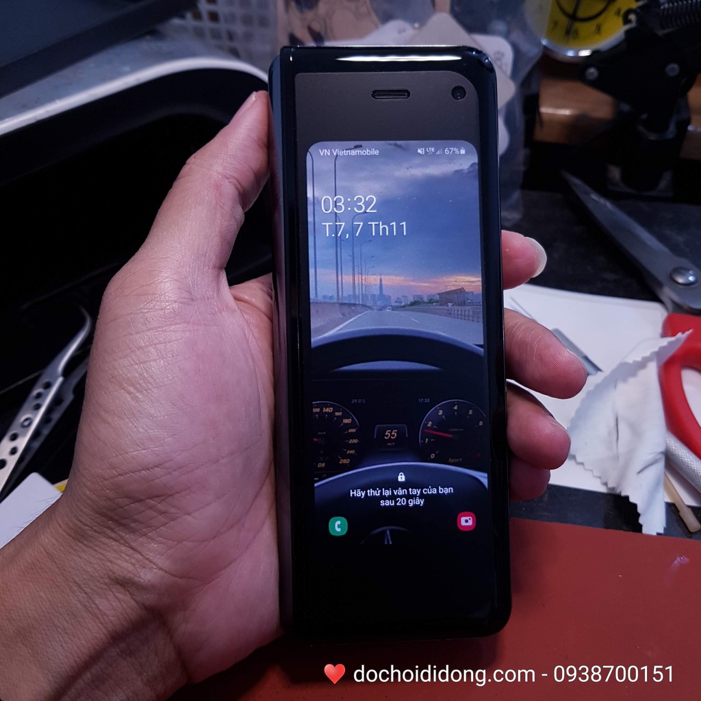 Miếng dán màn hình PPF nhám chống nhìn trộm Samsung Z Fold ZACASE