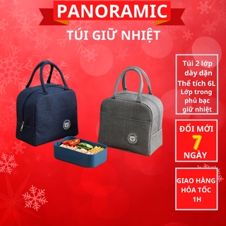 Túi giữ nhiệt đựng hộp cơm văn phòng chống nước tiện ích