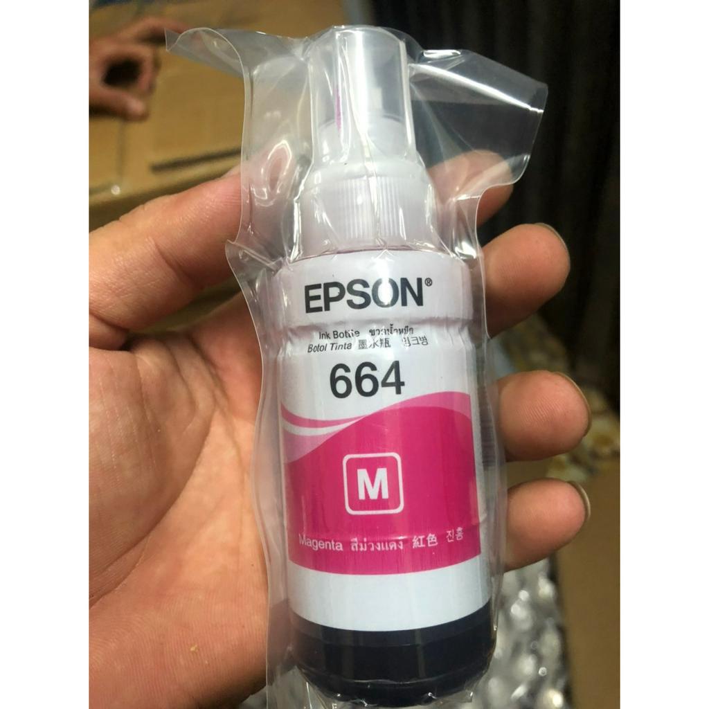 Mực Epson mã 664 dùng cho máy L310,L300,L360,L365,L110,L120,L130,L220,L1300.v.v. 50k/ chai/1 màu