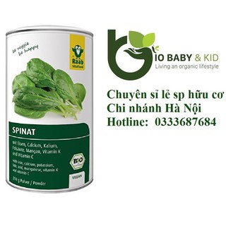 Bột rau chân vit- cải bó xôi hữu cơ