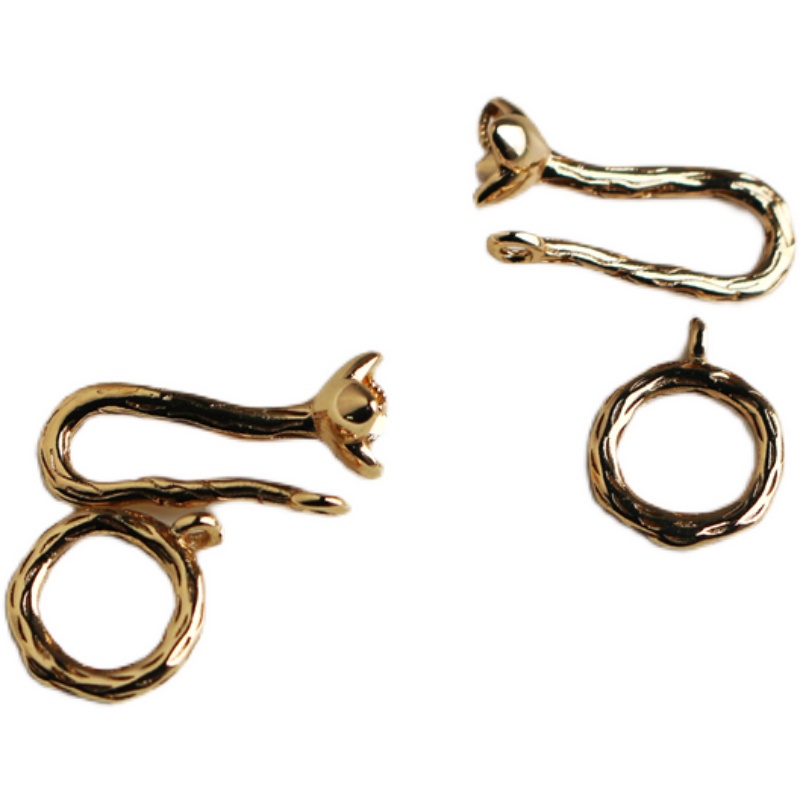 Chốt Khóa Kẹp Dây Chuyền/Vòng Tay 14k Bằng Đồng Màu Vàng Kim diy