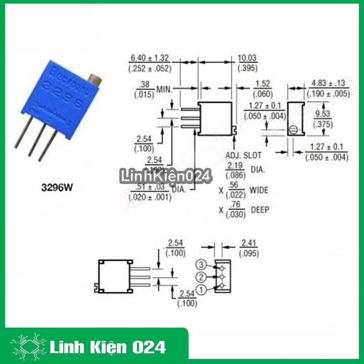 Biến Trở Vi Chỉnh 3296W