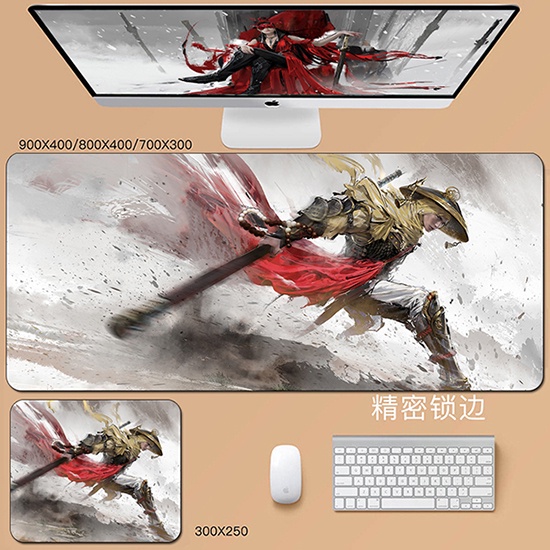 Naraka: Bladepoint game mouse pad Cui Sanniang non-slip computer new large size Gu Qinghan student personality fighting Ji Canghai rubber desktop Canaan office custom Ning Hongye trumpet desk pad home mouse pad cool