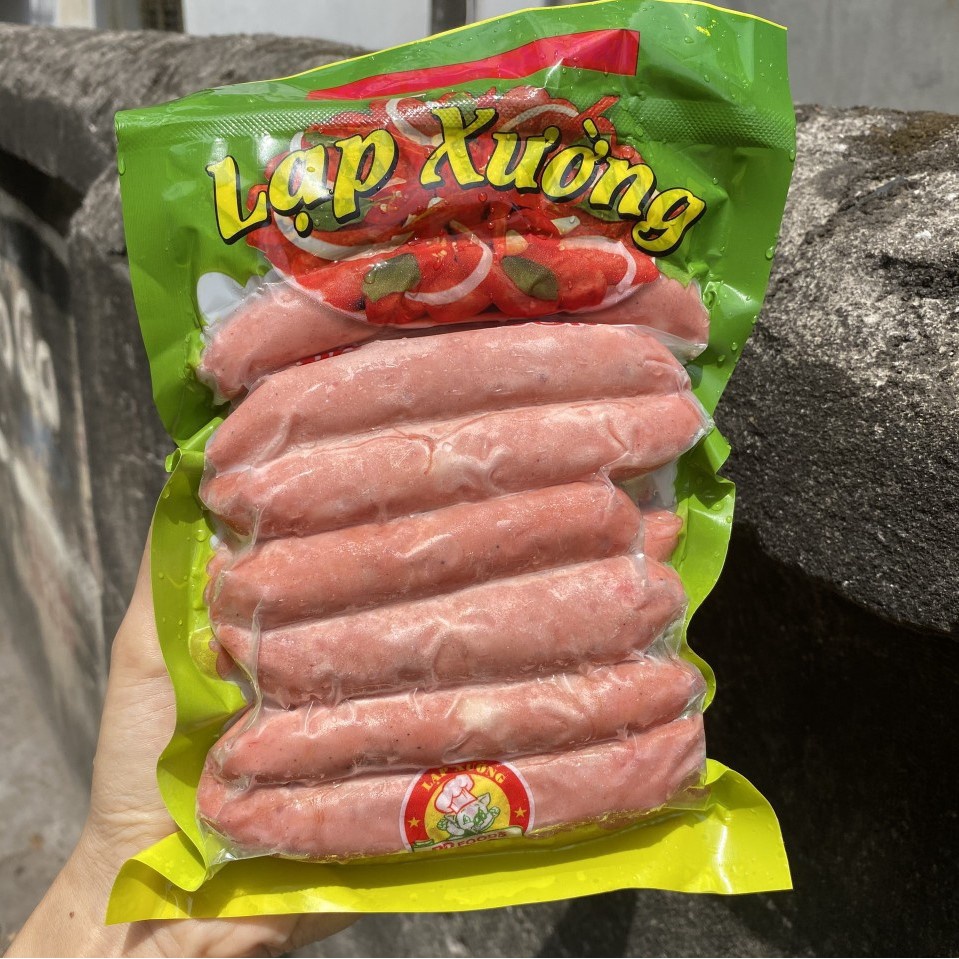 Lạp xường Đông Phương chiên rán, thả lẩu đều ngon( túi 14c - 500gr )