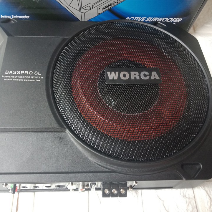 Loa Sub WORCA 10 INCH Gầm Ghế TẶNG KÈM THEO DÂY AV CHO ÂM THANH HAY TUYỆT ĐỐI