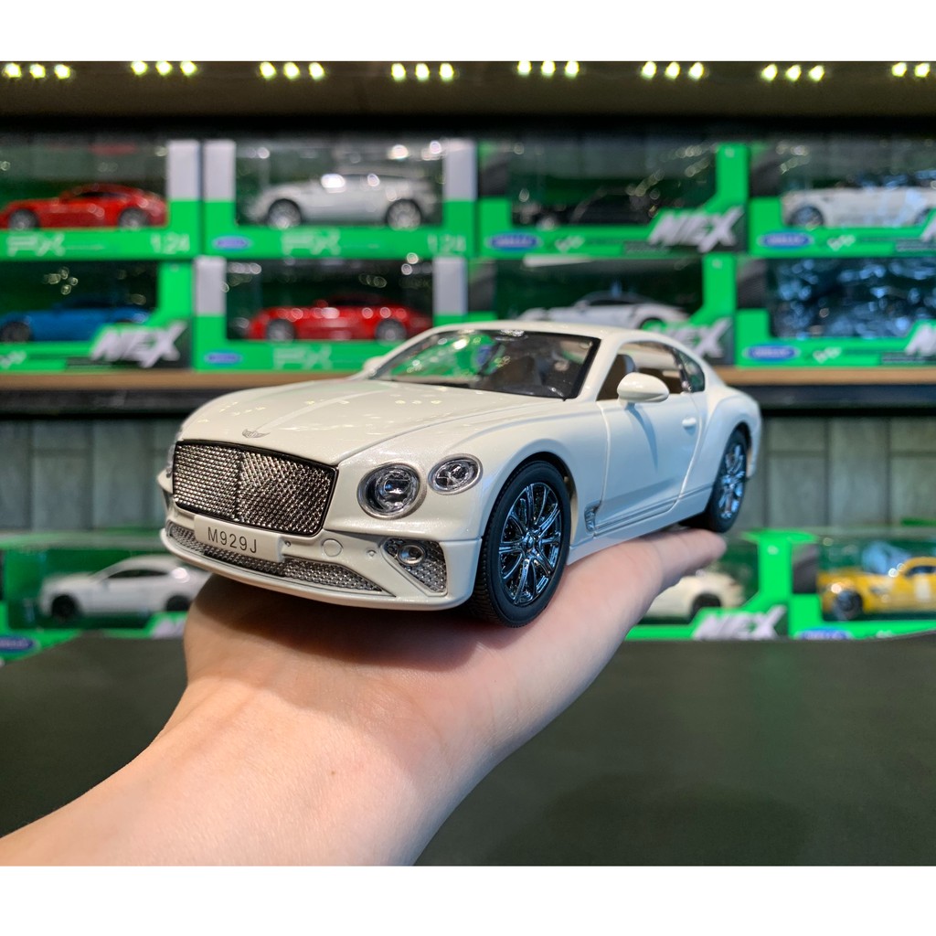 Xe mô hình hợp kim siêu xe Bentley Continental GT  tỉ lệ 1:24 hãng XLG