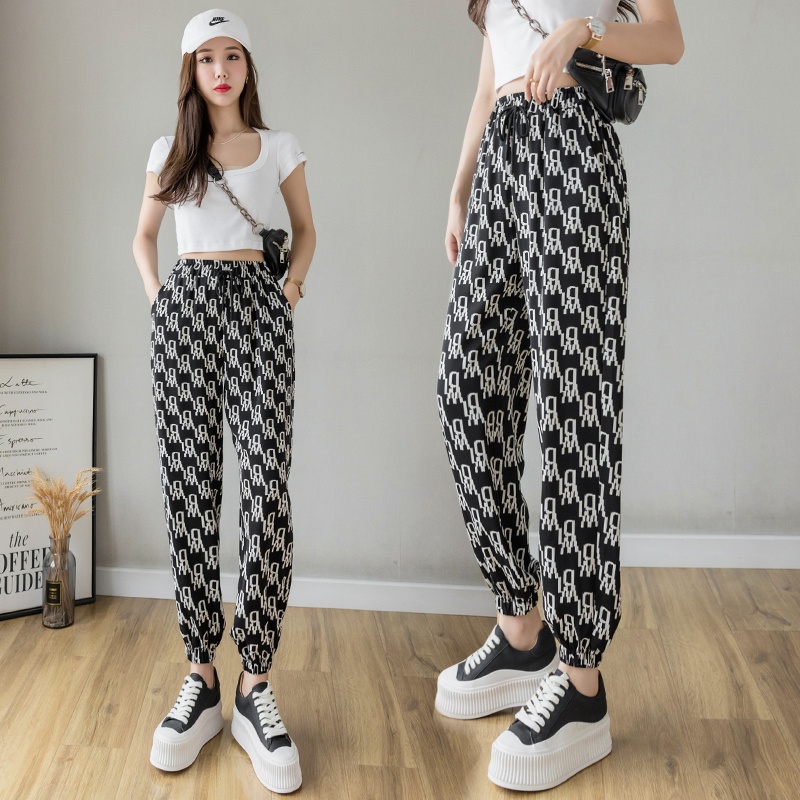 Quần Ống Rộng Chữ YB Bo Gấu Hàng Quảng Châu